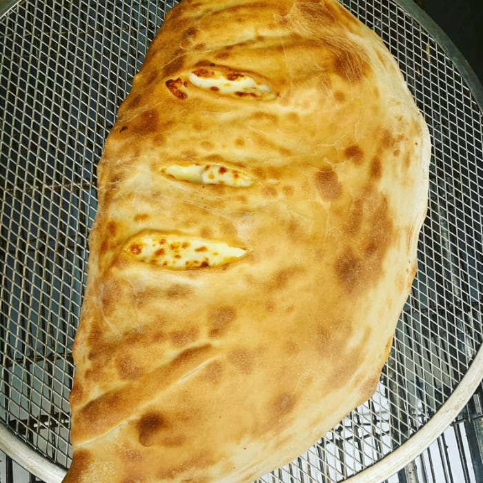 Cheesesteak Stromboli (Medium).